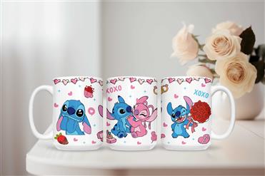 Stitch and Angel Xoxo